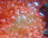 A picture of step 6 of Sweet pepper stew with pasta.