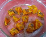 Foto del paso 2 de la receta: Sopa de fideos con calabaza especiada y huevo escalfado