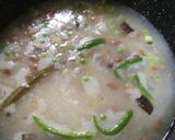 A picture of step 3 of Peas Pulao with Milk based Chicken Rezala.