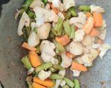 A picture of step 8 of Vegetable dum biriyani.