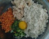 Foto langkah ke 2 dari resep Pangsit isi udang tahu.