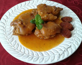 Foto del paso 8 de la receta: Manitas de cerdo con chorizo