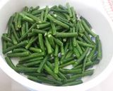 Foto langkah ke 2 dari resep Lodeh Nangka Muda Kacang Panjang.