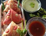 कर्ड बीटरूट समोसा (Curd beetroot samosa recipe in Hindi) रेसिपी चरण 12 फोटो