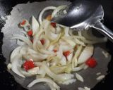 Foto langkah ke 4 dari resep Cumi saos padang.