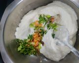 A picture of step 4 of Paniyaram.