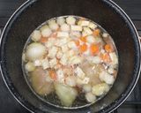 Tárkonyos csirkeraguleves (gluténmentes) recept fázis 2 fotója