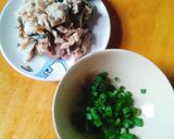 蔥香鯖魚炒蛋的食譜步驟1照片