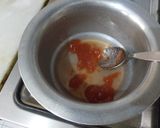 A picture of step 8 of Almond cake without oven and without butter.