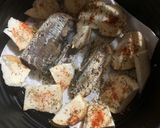 Foto del paso 2 de la receta: Sardinas en airfryer con pesto 🌿🐟