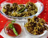 A picture of step 9 of Mung Bean Sprout Fritters.