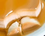 Hình bước làm 16 của món Creme Caramel vị trà