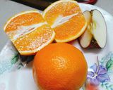 Hình bước làm 1 của món Tháp trái cây sinh nhật