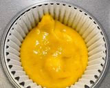 A picture of step 9 of Banana White Chocolate chips Cupcake with Citrus Buttermilk Frosting.