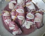 รูปขั้นตอนการทำที่ 2 ของ ปลาหมึกยัดไส้ทอดกระเทียม