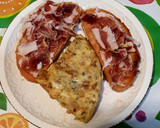 Foto del paso 5 de la receta: Tortilla de col, patata con especias y guarnición