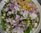 A picture of step 3 of Jower masala paniyaram.