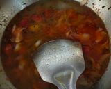A picture of step 5 of Suji upma.