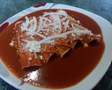 Foto del paso 24 de la receta: Enchiladas con mole rojo del istmo