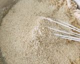 A picture of step 4 of Allittu Unde (Popped Sorghum Flour Laddus).
