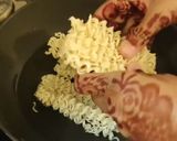 A picture of step 1 of Maggi Manchurian.