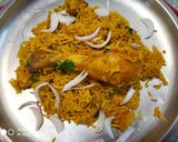 A picture of step 6 of Hyderabadi Chicken Biryani.