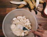 A picture of step 1 of Protein Banana Bread.