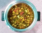 கீரை சன்னா மசாலா (Keerai Chana Masala Recipe in Tamil) ரெசிபி ஸ்டேப் 5 புகைப்படம்