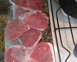Foto del paso 3 de la receta: Peceto a la mostaza de miel con puré de batatas