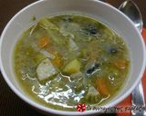 A picture of step 12 of Multi-colored vegetable soup.