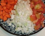 A picture of step 1 of Turkish seafood soup ♪.