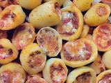 بطاطس محشية لحم مفروم وموتزاريلا 🥔🥔🥔