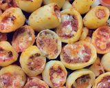صورة لخطوة 5 من وصفة بطاطس محشية لحم مفروم وموتزاريلا 🥔🥔🥔