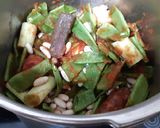 Foto del paso 2 de la receta Judías de dos colores (blancas y verdes)