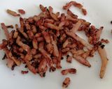 Foto del paso 6 de la receta Ensalada de pasta, pollo y bacon con vinagreta de ajo negro