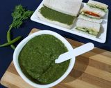 A picture of step 3 of Sandwich chutney.