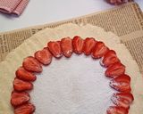 A picture of step 6 of 🍓 Tender Strawberry Galette with Cottage Cheese Dough.