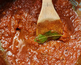 Foto del paso 3 de la receta: 🍝 Salsa aurora para pastas rellenas 🍝 y yo que pensé que era una salsa rosa 🤭