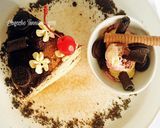 Foto langkah ke 7 dari resep Oreo milo miles crepe.