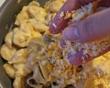 عکس مرحله 13 از دستور Mac & Cheese (مک اند چیز) با گوشت قلقلی 🍝🧀