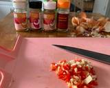 Chicken, spinach & brown lentil coconut curry recipe step 1 photo