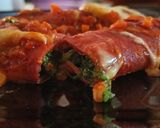 Foto del paso 7 de la receta: Canelones con relleno de espinaca y salsa filetto