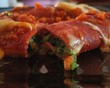 Foto del paso 7 de la receta: Canelones con relleno de espinaca y salsa filetto