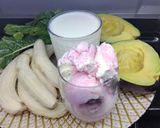 A picture of step 1 of Powerful Shakes for healthy families.