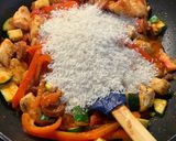 A picture of step 6 of One Pot Cajun Rice (with or without spice).
