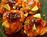 รูปขั้นตอนการทำที่ 5 ของ ไก่ย่างน้ำผึ้งมะนาว