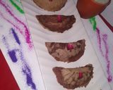 A picture of step 4 of Chocolet Mawa thandai Gujiya.