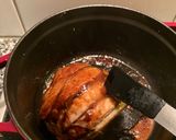 A picture of step 3 of Japanese braised pork belly.