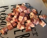 Une image de l'étape 5 de Rôti de sanglier au lard et vin rouge (marinade maison au cognac, aromates et légumes).