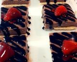 صورة لخطوة 4 من وصفة حلى السميد بالنوتيلا 😋🍫